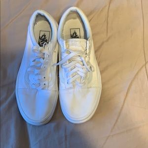 All white vans